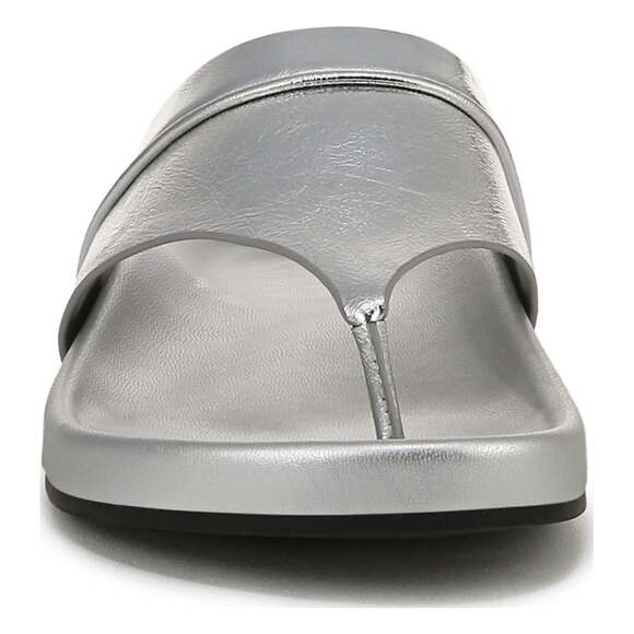 Franco Sarto Brooks Silver Sandal Size 8 New In Box NWT - Picture 3 of 11